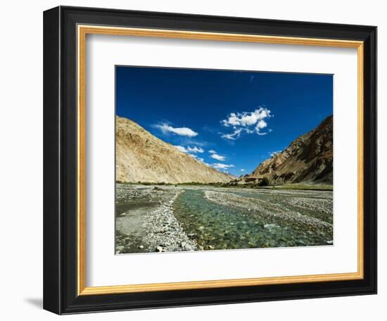 Landscape, Markha Valley, Ladakh, India-Anthony Asael-Framed Photographic Print