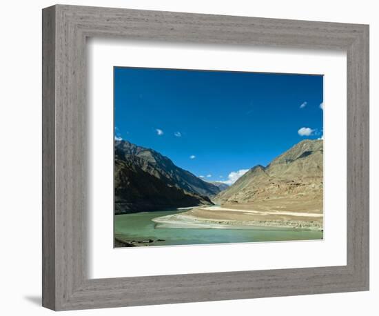 Landscape, Markha Valley, Ladakh, India-Anthony Asael-Framed Photographic Print