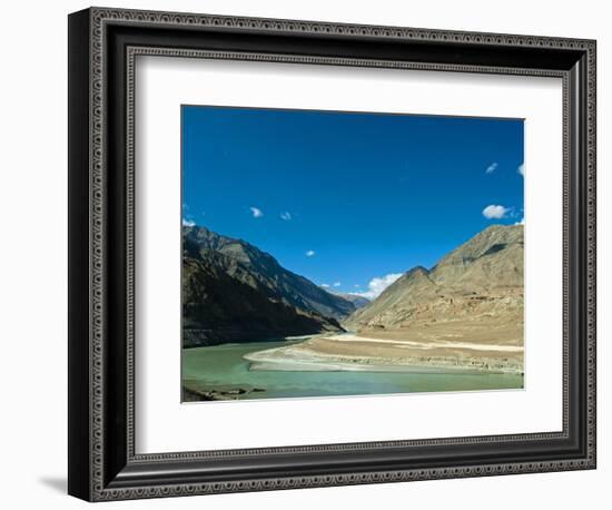 Landscape, Markha Valley, Ladakh, India-Anthony Asael-Framed Photographic Print