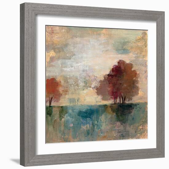 Landscape Monotype I-Silvia Vassileva-Framed Art Print