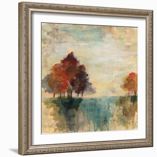 Landscape Monotype II-Silvia Vassileva-Framed Art Print