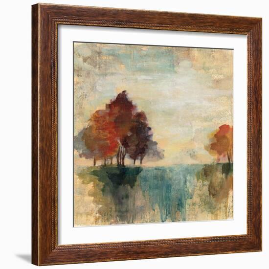 Landscape Monotype II-Silvia Vassileva-Framed Art Print