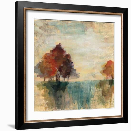 Landscape Monotype II-Silvia Vassileva-Framed Art Print