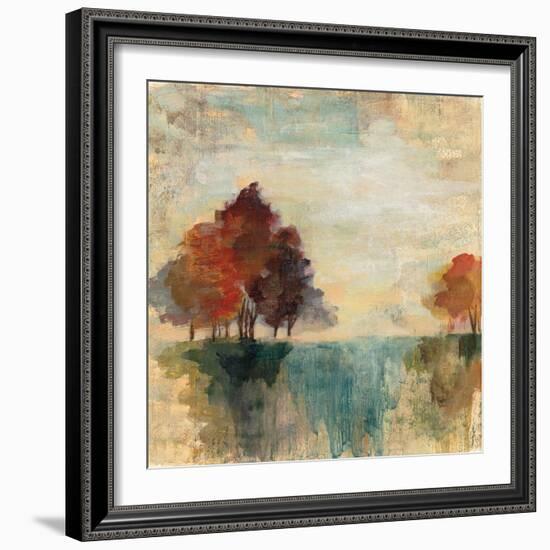 Landscape Monotype II-Silvia Vassileva-Framed Art Print