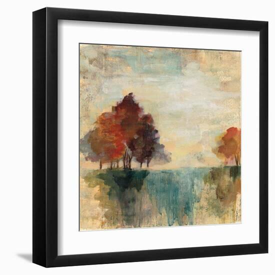 Landscape Monotype II-Silvia Vassileva-Framed Art Print