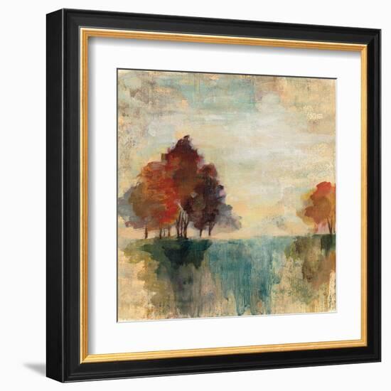 Landscape Monotype II-Silvia Vassileva-Framed Art Print