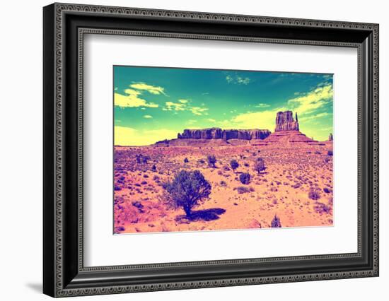 Landscape - Monument Valley - Utah - United States-Philippe Hugonnard-Framed Photographic Print