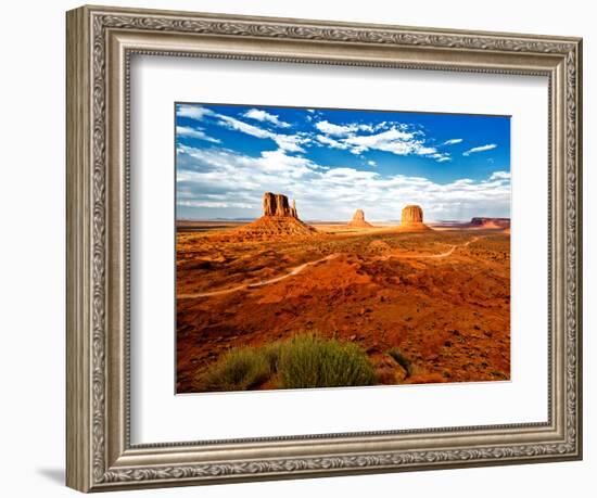 Landscape - Monument Valley - Utah - United States-Philippe Hugonnard-Framed Photographic Print