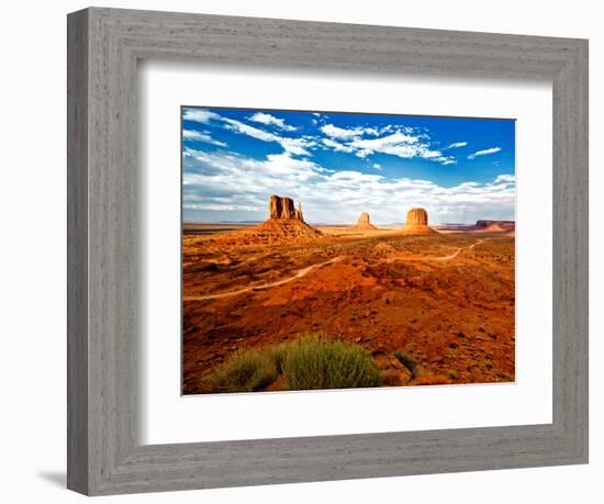 Landscape - Monument Valley - Utah - United States-Philippe Hugonnard-Framed Photographic Print