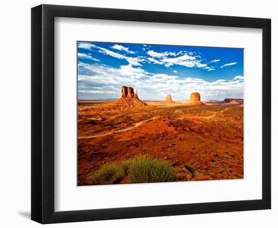 Landscape - Monument Valley - Utah - United States-Philippe Hugonnard-Framed Photographic Print