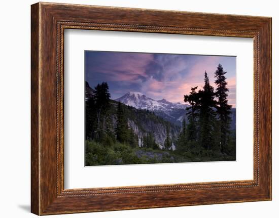 Landscape, Mount Rainier National Park, Washington State, United States of America, North America-Colin Brynn-Framed Photographic Print