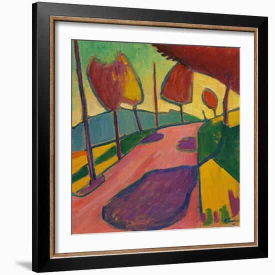 Landscape, Murnau, 1909-Alexej Von Jawlensky-Framed Giclee Print