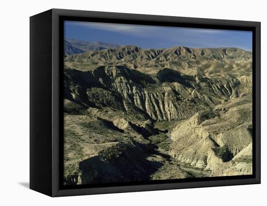 Landscape Near Almeria, Andalucia, Spain-Michael Busselle-Framed Premier Image Canvas