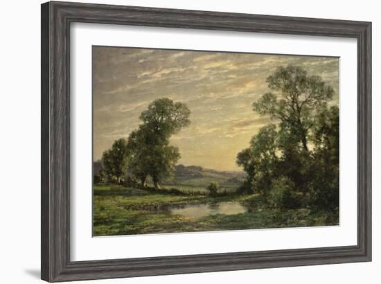 Landscape Near Arundel, Sussex-Jose Weiss-Framed Giclee Print