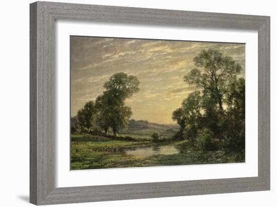 Landscape Near Arundel, Sussex-Jose Weiss-Framed Giclee Print