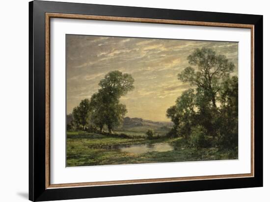 Landscape Near Arundel, Sussex-Jose Weiss-Framed Giclee Print
