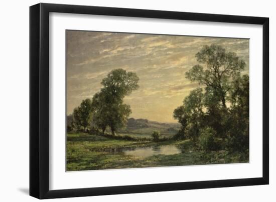 Landscape Near Arundel, Sussex-Jose Weiss-Framed Giclee Print