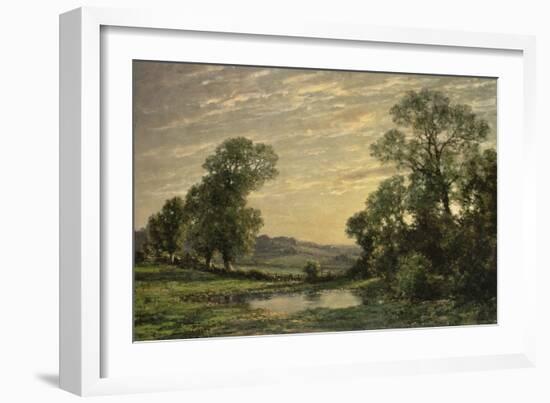 Landscape Near Arundel, Sussex-Jose Weiss-Framed Giclee Print