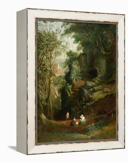 Landscape Near Clifton, c.1822-23-Francis Danby-Framed Premier Image Canvas