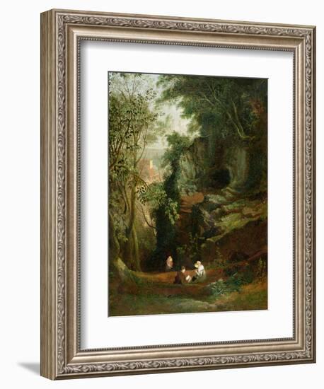 Landscape Near Clifton, c.1822-23-Francis Danby-Framed Giclee Print