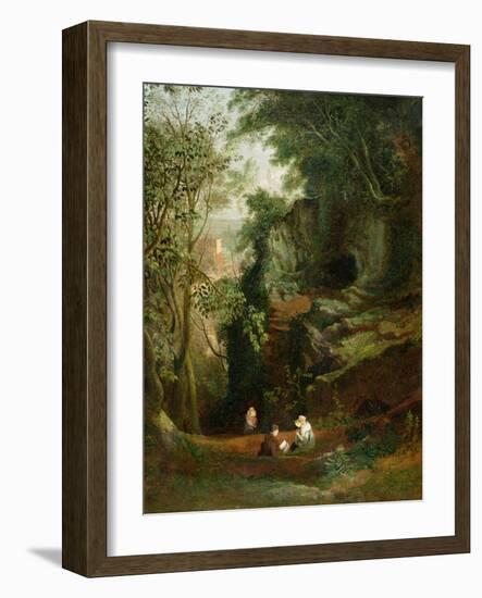 Landscape Near Clifton, c.1822-23-Francis Danby-Framed Giclee Print
