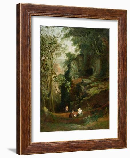 Landscape Near Clifton, c.1822-23-Francis Danby-Framed Giclee Print