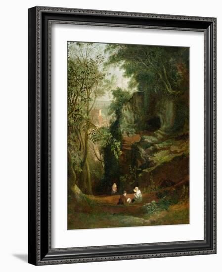 Landscape Near Clifton, c.1822-23-Francis Danby-Framed Giclee Print