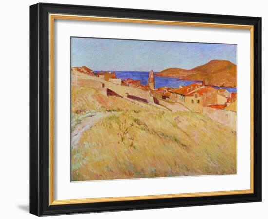 Landscape Near Collioure, 1866-1867-Georges-Daniel De Monfreid-Framed Giclee Print