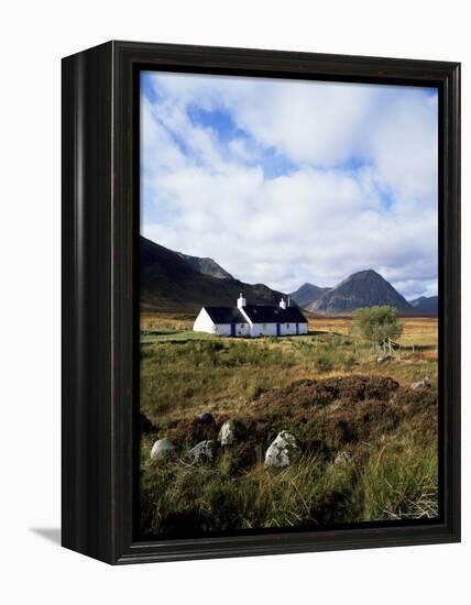 Landscape Near Glencoe, Highland Region, Scotland, United Kingdom-Hans Peter Merten-Framed Premier Image Canvas