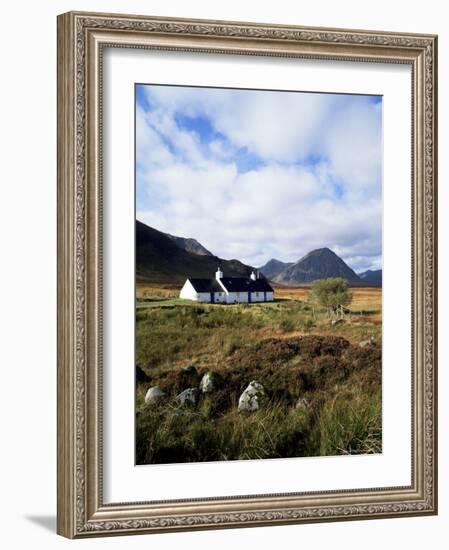 Landscape Near Glencoe, Highland Region, Scotland, United Kingdom-Hans Peter Merten-Framed Photographic Print