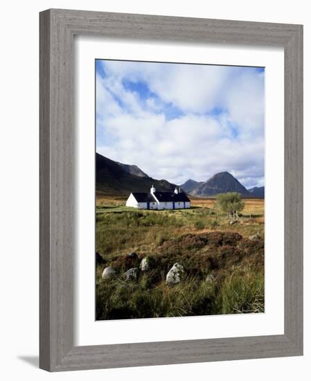 Landscape Near Glencoe, Highland Region, Scotland, United Kingdom-Hans Peter Merten-Framed Photographic Print