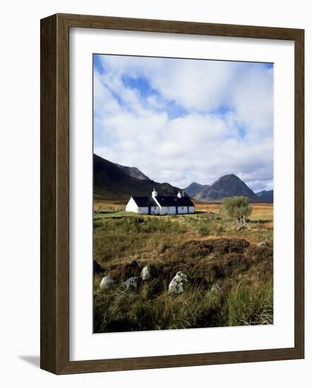 Landscape Near Glencoe, Highland Region, Scotland, United Kingdom-Hans Peter Merten-Framed Photographic Print