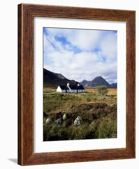 Landscape Near Glencoe, Highland Region, Scotland, United Kingdom-Hans Peter Merten-Framed Photographic Print