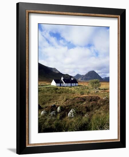 Landscape Near Glencoe, Highland Region, Scotland, United Kingdom-Hans Peter Merten-Framed Photographic Print