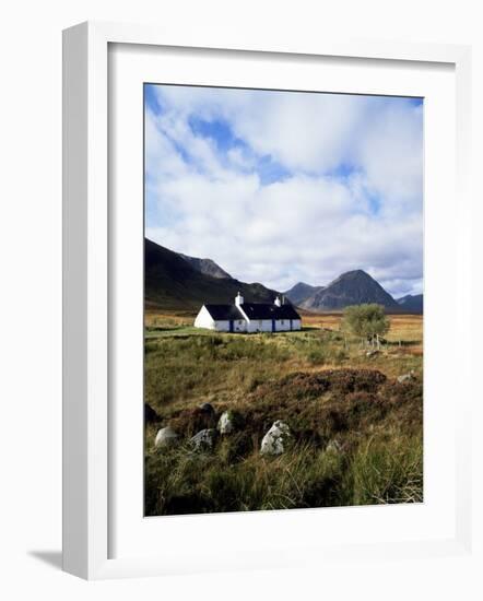 Landscape Near Glencoe, Highland Region, Scotland, United Kingdom-Hans Peter Merten-Framed Photographic Print