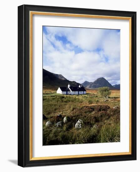 Landscape Near Glencoe, Highland Region, Scotland, United Kingdom-Hans Peter Merten-Framed Photographic Print