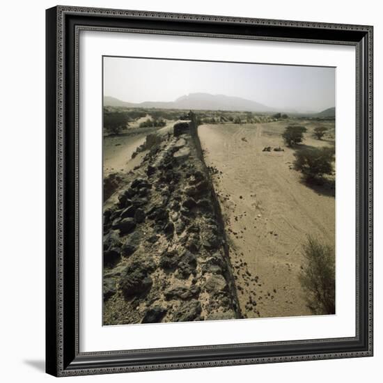 Landscape near Ma'rib-Werner Forman-Framed Giclee Print