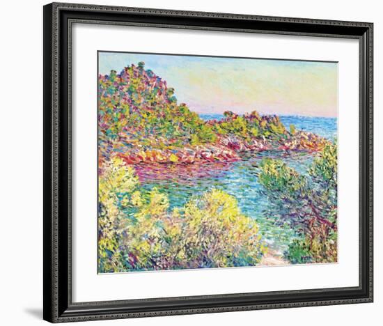 Landscape Near Montecarlo, 1883-Claude Monet-Framed Premium Giclee Print