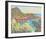 Landscape Near Montecarlo, 1883-Claude Monet-Framed Premium Giclee Print