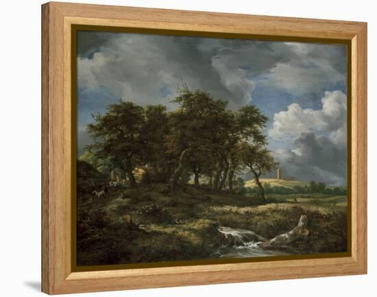 Landscape Near Muiderberg, Early 1650s-Jacob van Ruisdael-Framed Premier Image Canvas