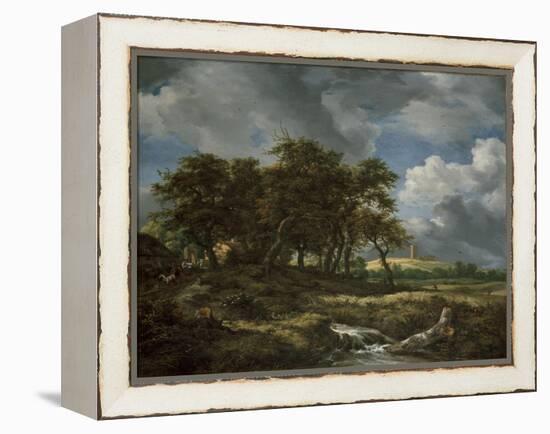 Landscape Near Muiderberg, Early 1650s-Jacob van Ruisdael-Framed Premier Image Canvas