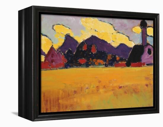 Landscape Near Murnau; Landschaft Bei Murnau, C.1910-Alexej Von Jawlensky-Framed Premier Image Canvas