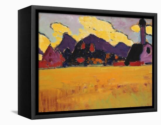 Landscape Near Murnau; Landschaft Bei Murnau, C.1910-Alexej Von Jawlensky-Framed Premier Image Canvas