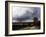 Landscape near Paris (Painting)-Georges Michel-Framed Giclee Print