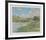 Landscape near Vetheuil-Claude Monet-Framed Collectable Print