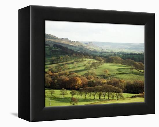 Landscape Near Wincle, Cheshire, England, United Kingdom-Jonathan Hodson-Framed Premier Image Canvas