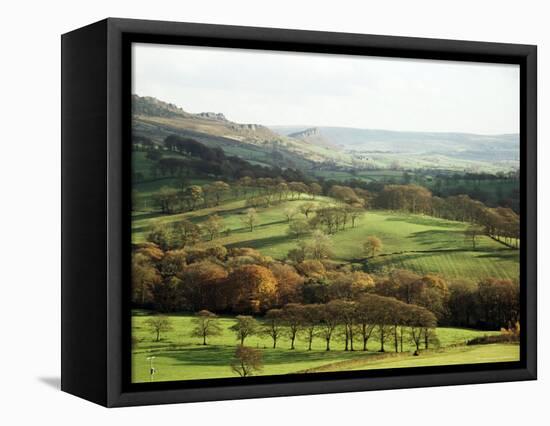 Landscape Near Wincle, Cheshire, England, United Kingdom-Jonathan Hodson-Framed Premier Image Canvas