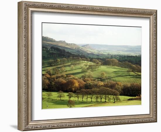 Landscape Near Wincle, Cheshire, England, United Kingdom-Jonathan Hodson-Framed Photographic Print