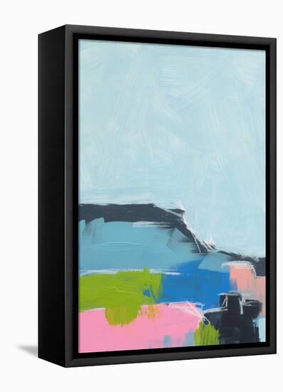 Landscape No. 100-Jan Weiss-Framed Stretched Canvas