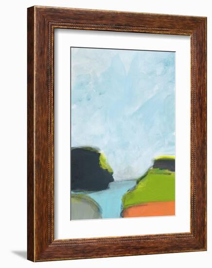 Landscape No. 87-Jan Weiss-Framed Art Print